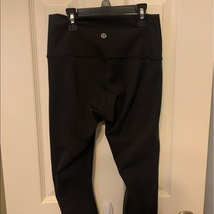 Size 4 black lululemon leggings